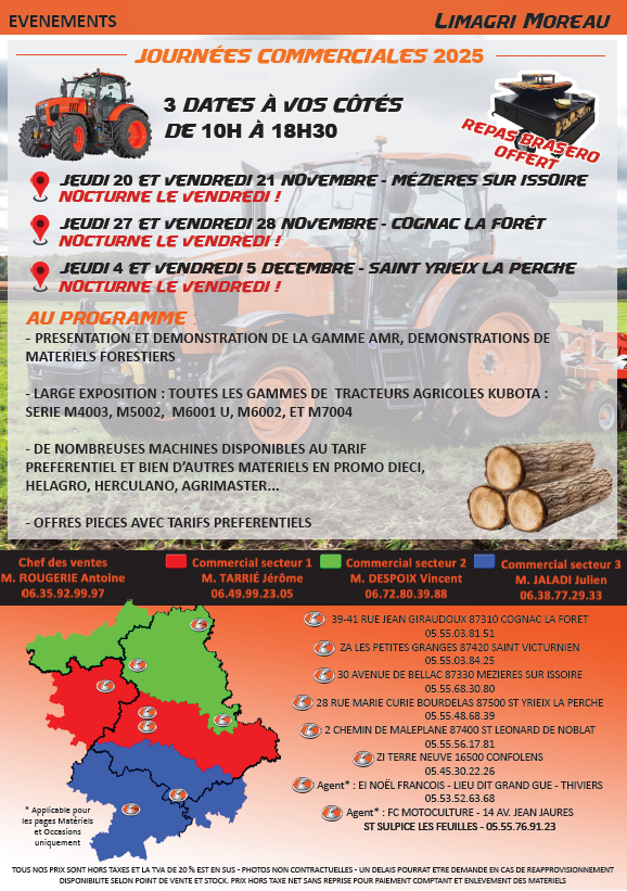 Journées commerciales 2025 ON VOUS ATTENDS !